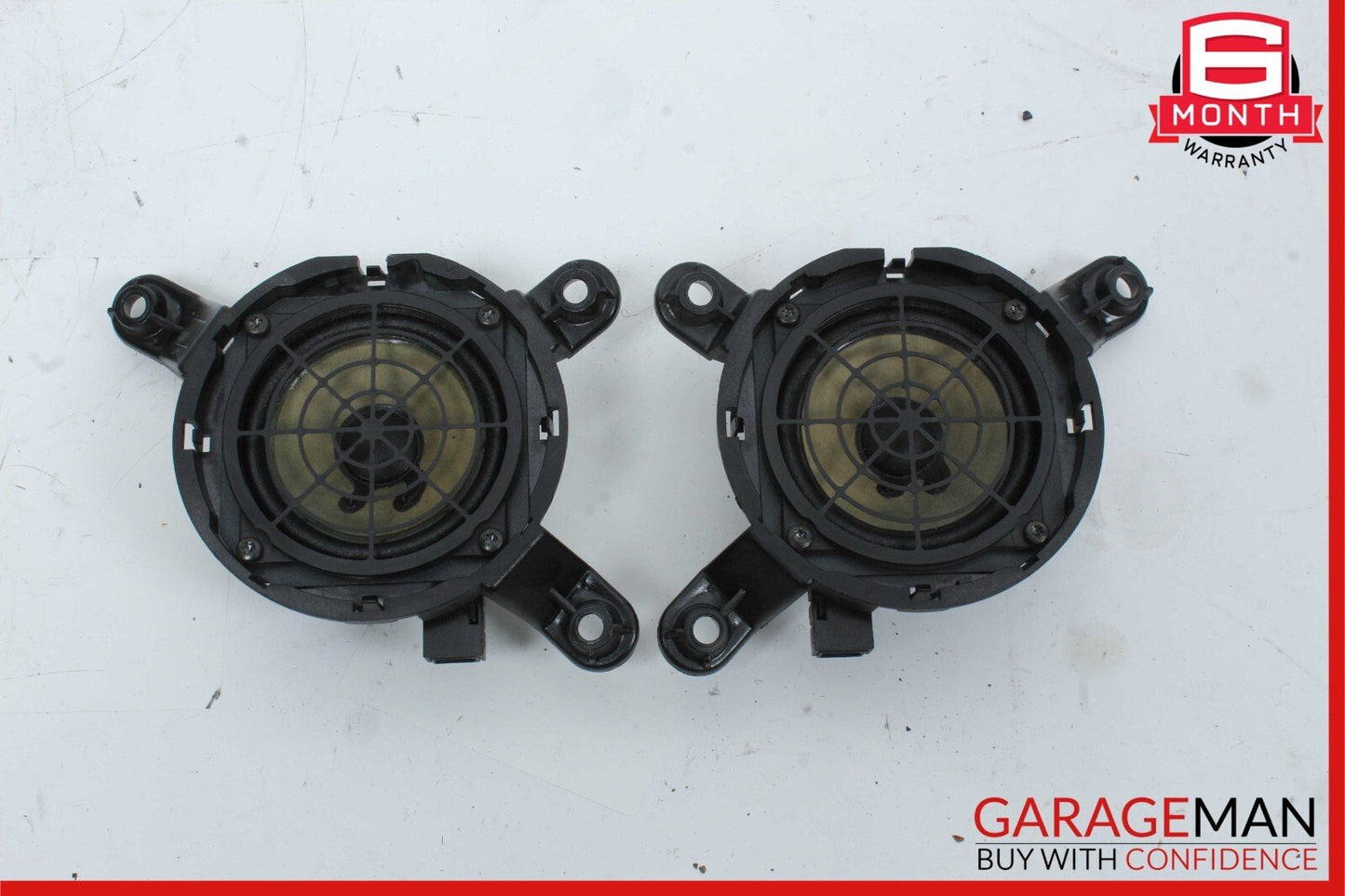 94-97 Mercedes W140 S320 Coupe Front Left & Right Side Door Audio Speaker Set