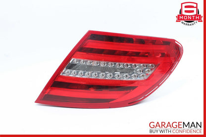 12-14 Mercedes W204 C250 C300 C63 AMG Rear Right LED Taillight Tail Light Lamp