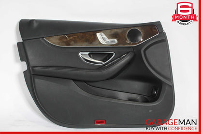 15-16 Mercedes W205 C300 C350e Front Left Side Interior Door Panel Trim Assy