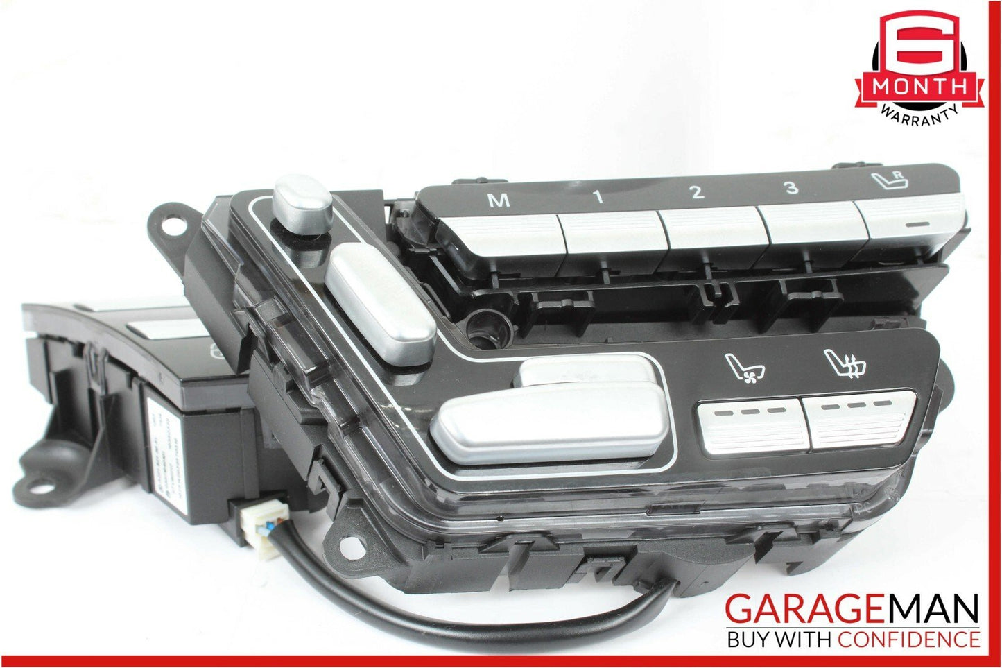 07-13 Mercedes S550 CL550 Front Left Seat Adjust Controller Switch Set OEM