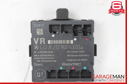 08-18 Mercedes-Benz E350 W212 Right Front Door Control Module 2129004302 OEM