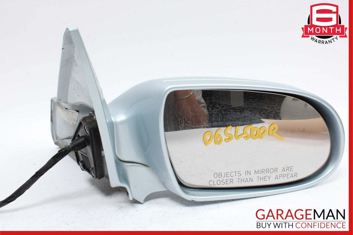 03-08 Mercedes R230 SL500 SL550 Front Right Side Mirror Door Rear View OEM