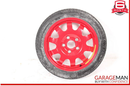97-04 Porsche Boxster 986 Carrera 911 Spare Tire Wheel Rim Tire T105/95 R17 OEM