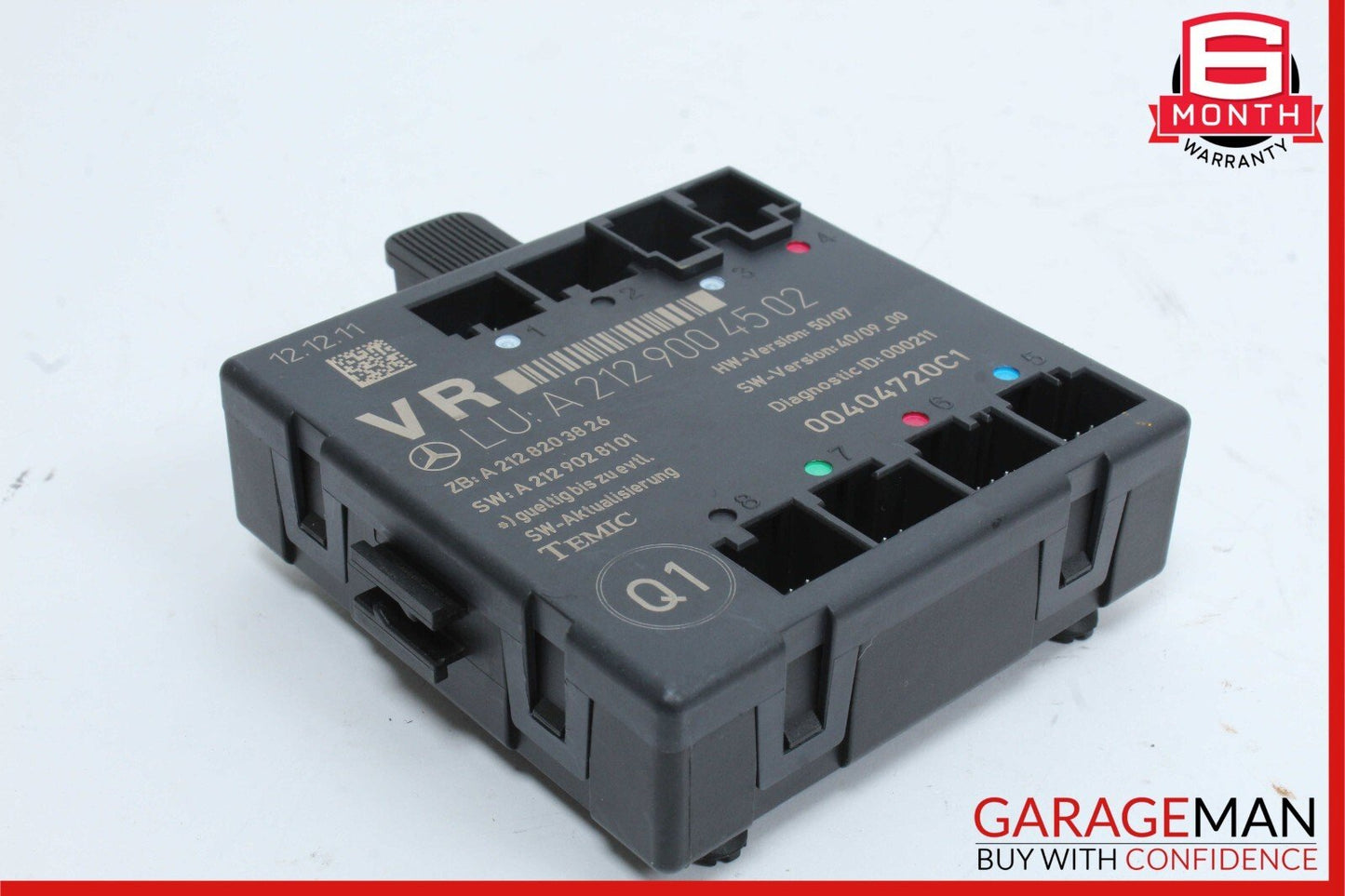 08-18 Mercedes W212 E550 E400 C300 Front Right Side Door Control Module Unit OEM