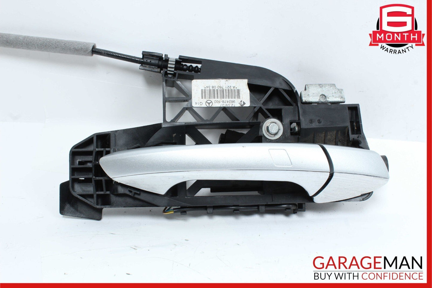 07-13 Mercedes W221 S550 S400 Rear Right Exterior Door Handle Keyless Go OEM