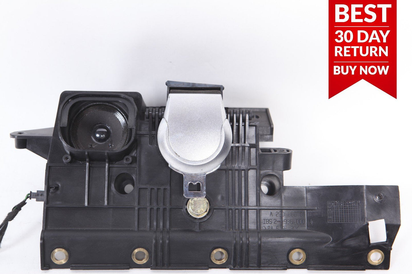 03-06 MERCEDES R230 SL55 AMG REAR LEFT LUGGAGE BELT BOSE SPEAKER A74 OEM