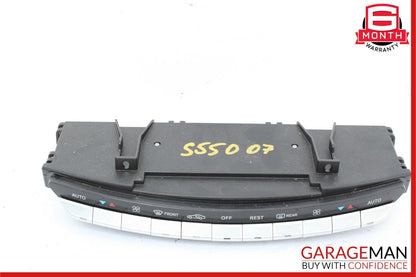 07-14 Mercedes W221 S550 CL550 A/C AC Heater Temperature Climate Control Switch