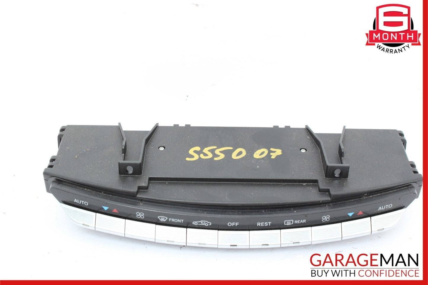 07-14 Mercedes W221 S550 CL550 A/C AC Heater Temperature Climate Control Switch