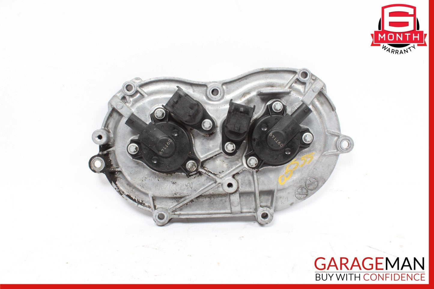 06-13 Mercedes W220 S55 AMG S550 Front Right Engine Timing Chain Cover Plate OEM