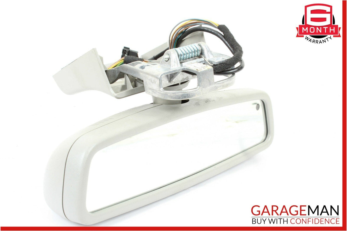07-09 Mercedes W221 S550 Interior Top Upper Rear View Mirror Gray