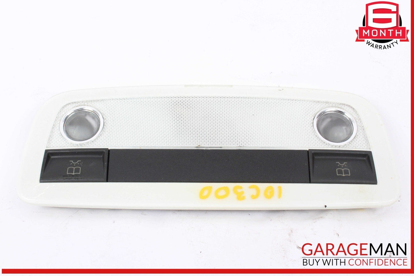 08-21 Mercedes W204 C300 GLK350 Rear Overhead Dome Light Beige 2048204901 OEM