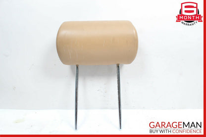 79-91 Mercedes W126 420SEL Front Left / Right Side Seat Headrest Head Rest Brown