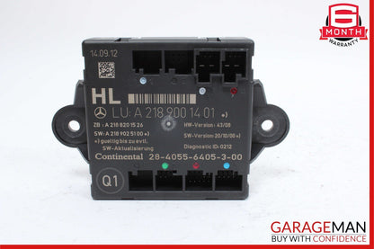 08-18 Mercedes W204 C250 E550 CLS550 Rear Left Side Door Control Module