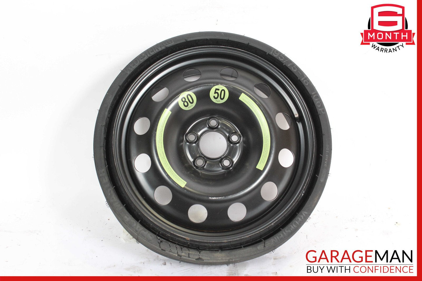 06-13 Mercedes W251 R320 R350 R500 Emergency Spare Tire Wheel Rim 195/75 18"