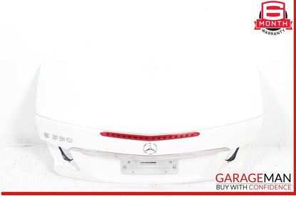 10-17 Mercedes W207 E350 E400 E550 Coupe Trunk Lid Deck Shell Panel Assembly OEM