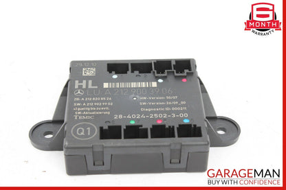 08-14 Mercedes W204 C250 C300 Rear Left Driver Side Door Control Module OEM