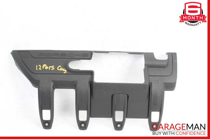 11-17 Porsche Cayenne 958 Left Engine Coil Cover Trim Panel 7PP103907 OEM