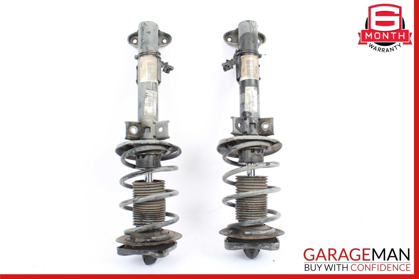 08-17 Mercedes W204 C300 Coupe Front Right & Left Shock Strut Absorber Set OEM