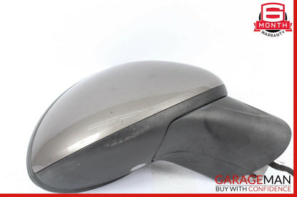 11-14 Porsche Cayenne 958 Front Right Passenger Side Mirror Rear View Door Brown