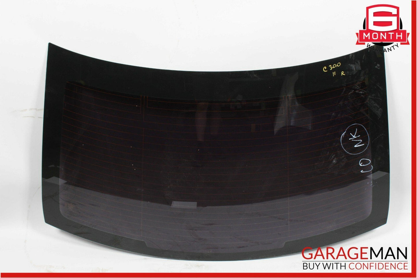 08-11 Mercedes W204 C300 Rear Windshield Wind Shield Window Auto Glass Tinted