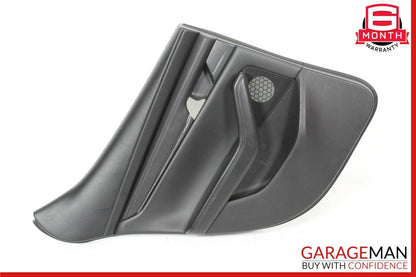 19-23 Mazda 3 Rear Left Driver Side Door Trim Panel Cover Black OEM