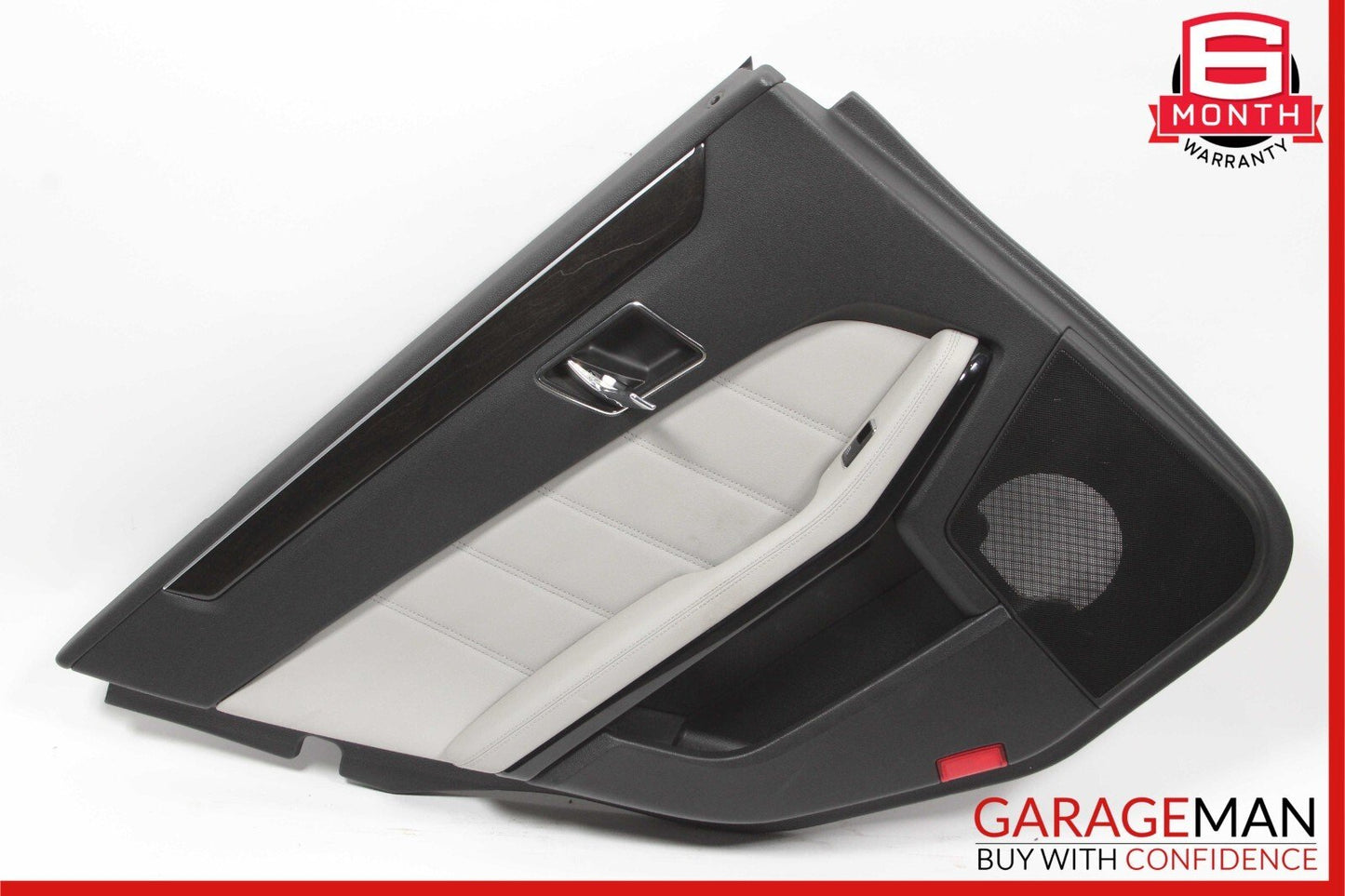 10-13 Mercedes W212 E350 E500 E250 Rear Left Side Interior Door Panel Grey