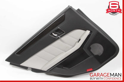 10-13 Mercedes W212 E350 E500 E250 Rear Left Side Interior Door Panel Grey