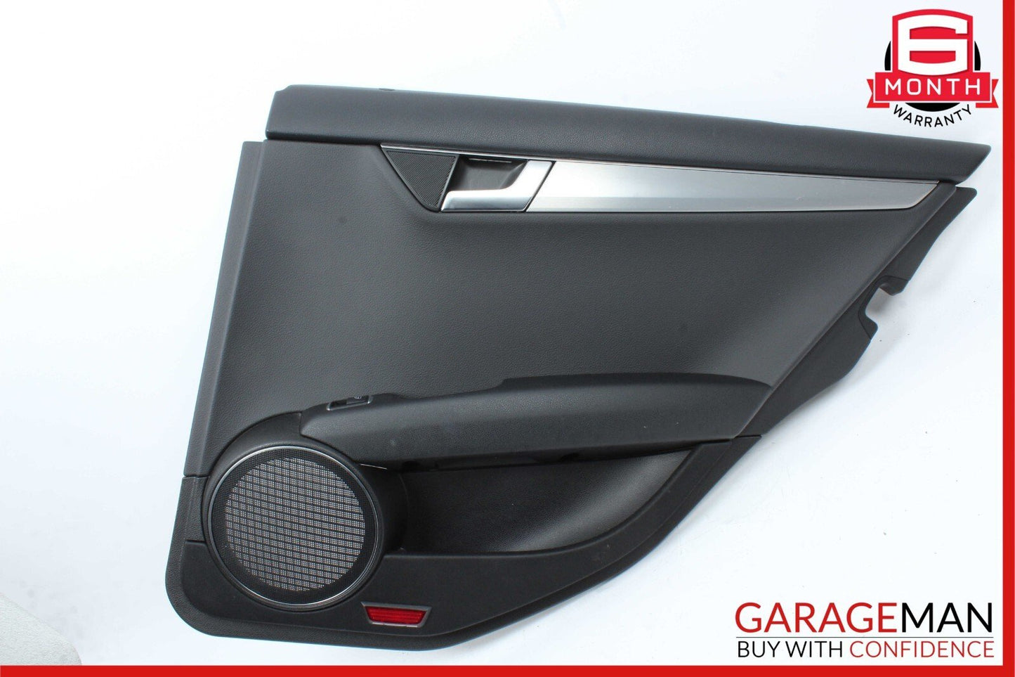 08-14 Mercedes W204 C250 Rear Right Side Interior Door Trim Panel Cover Black