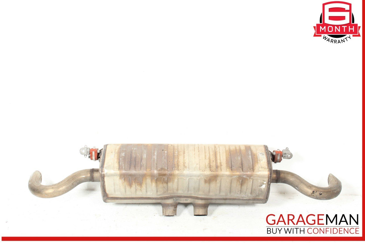 19-23 Porsche Cayenne 9Y0 3.0L Dual Exhaust Muffler Assembly 4M4253611J OEM