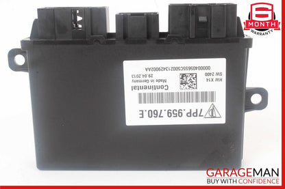 11-18 Porsche Cayenne 958 Front Left or Right Side Seat Control Module Unit OEM