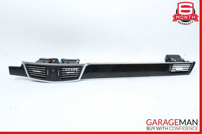 10-13 Mercedes W212 E350 Front Center Dash AC A/C Air Vent Grille Trim Assembly