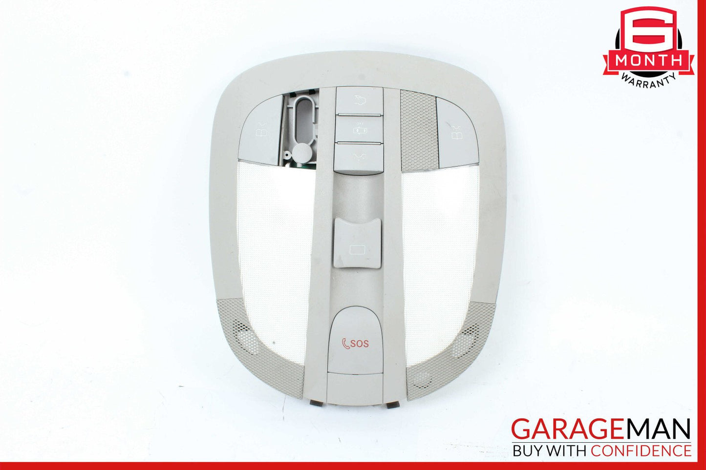 06-12 Mercedes W251 R350 R550 R63 AMG Front Overhead Dome Light Lamp Gray OEM