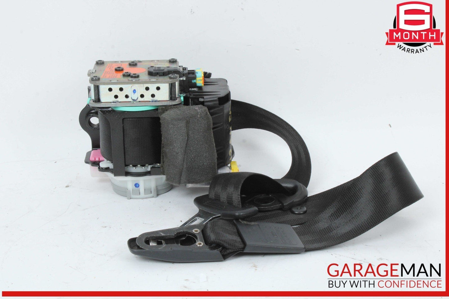 09-16 Audi A4 S4 Front Right Passenger Side Seat Belt Seatbelt Retractor OEM