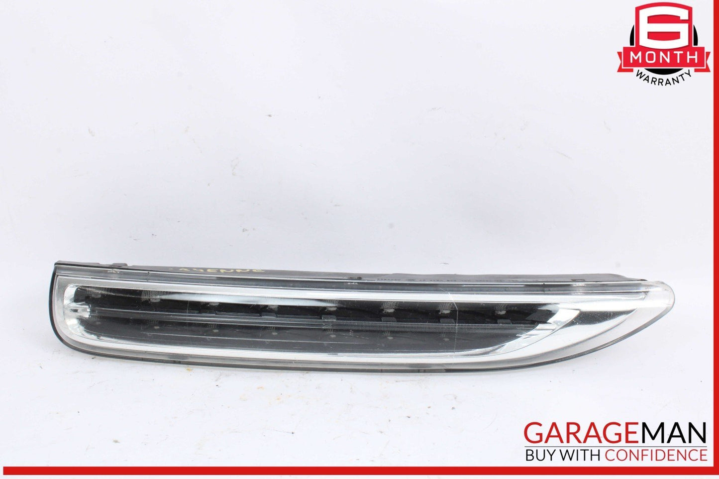 11-14 Porsche Cayenne 958 AWD Left Side LED Daytime Running Light Fog Lamp OEM