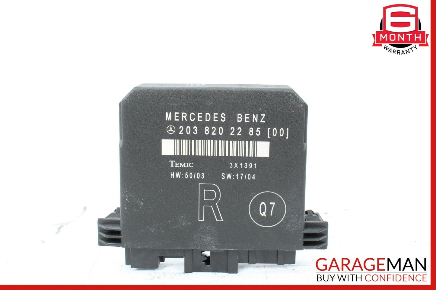 01-07 Mercedes W203 C230 C320 Rear Right Side Door Computer Control Module OEM