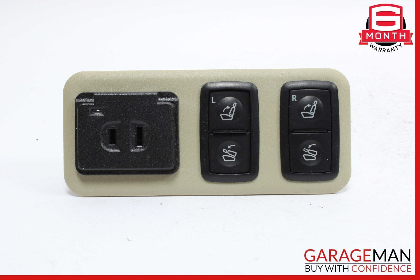 07-12 Mercedes X164 GL450 Rear Seat Fold Switch Socket Control Brown OEM