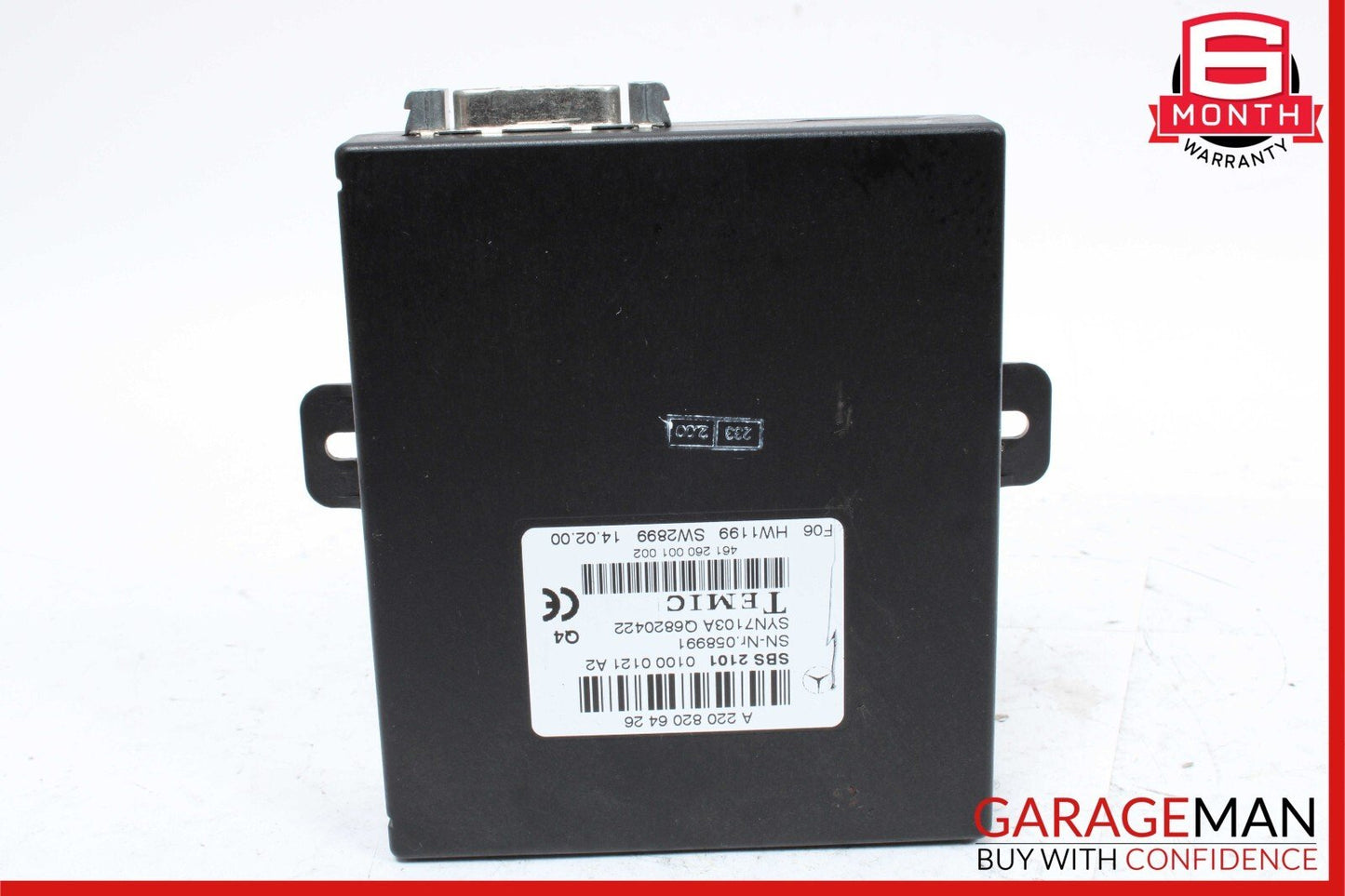 00-06 Mercedes W220 S500 CL500 SL500 Communication Voice Control Module Unit