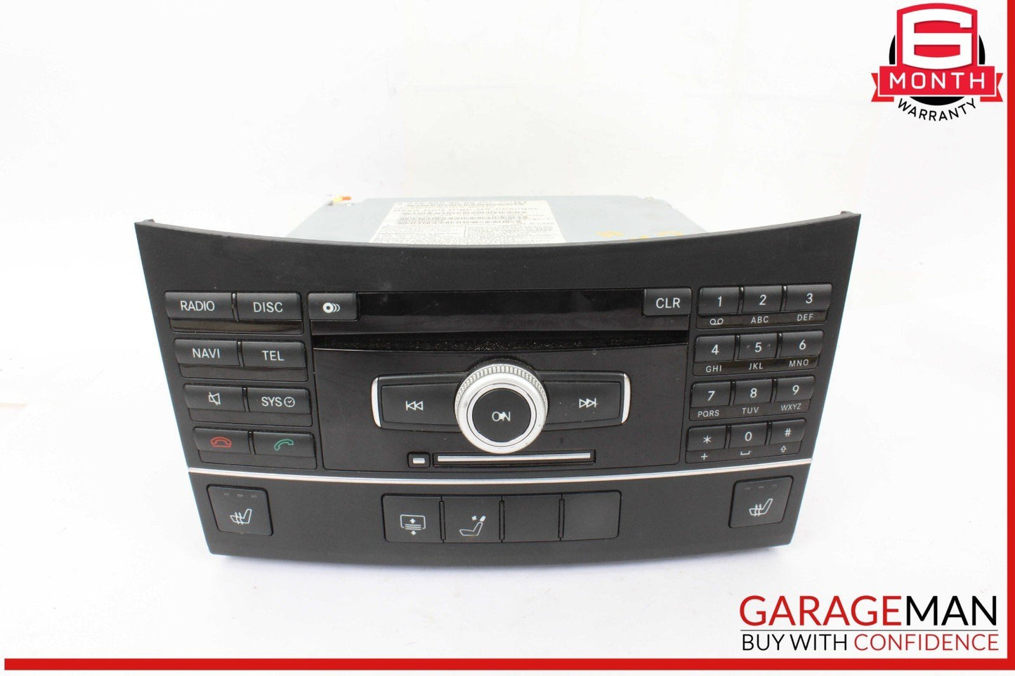 10-11 Mercedes W212 E350 Bluetec Command Head Unit CD Changer Radio OEM