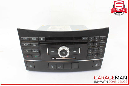 10-11 Mercedes W212 E350 Bluetec Command Head Unit CD Changer Radio OEM