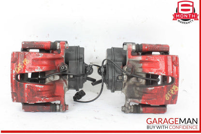 17-24 Audi Q7 Rear Left & Rear Right Brake Caliper Calipers Set of 2 OEM