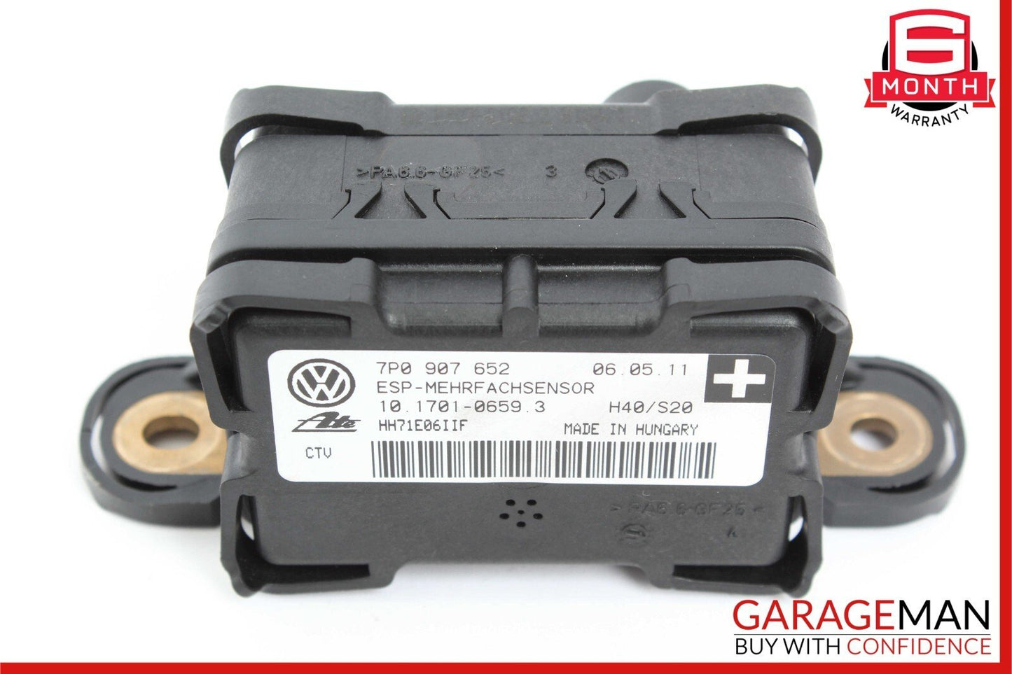 11-17 Porsche Cayenne 958 S ESP YAW Rate Multiple Sensor Control Module Unit OEM
