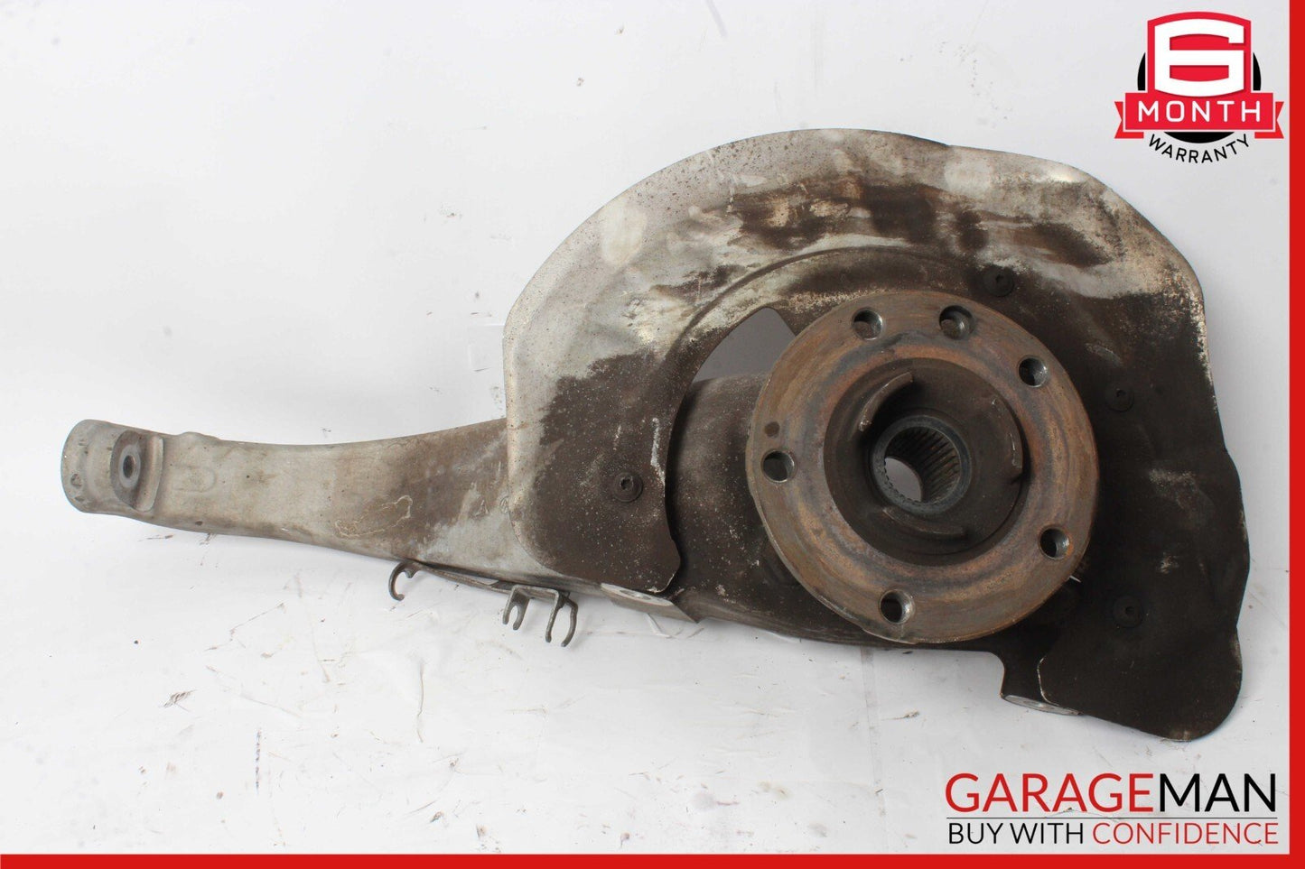 11-18 Porsche Cayenne 958 Hybrid S Front Left Spindle Knuckle Hub Bearing OEM