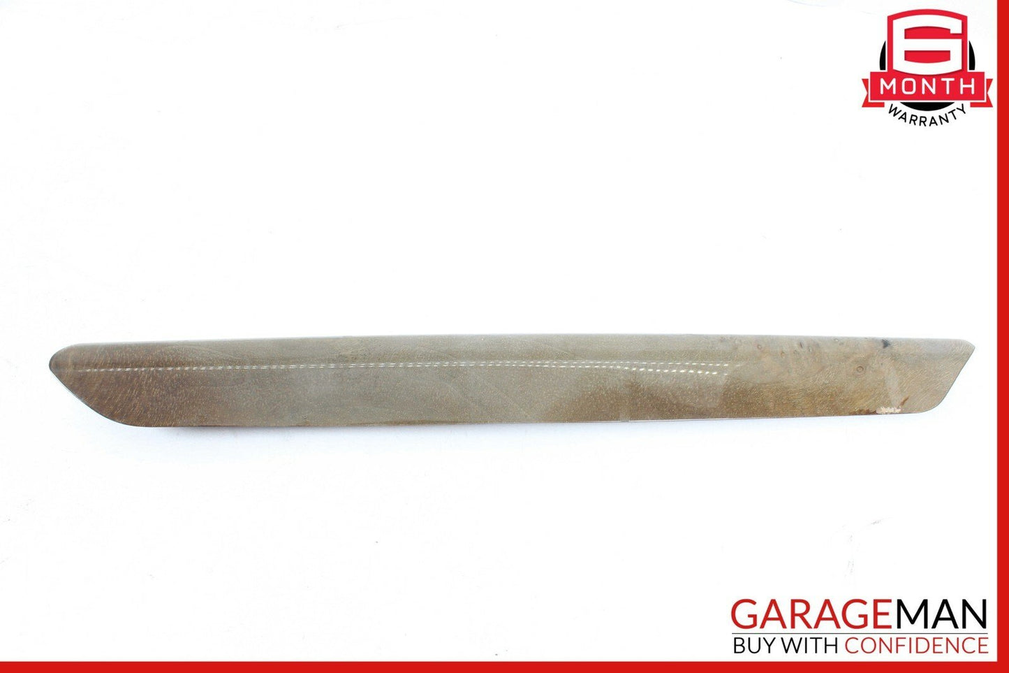 10-16 Mercedes W212 E350 E400 E500 Left Side Center Console Trim Strip Wood OEM