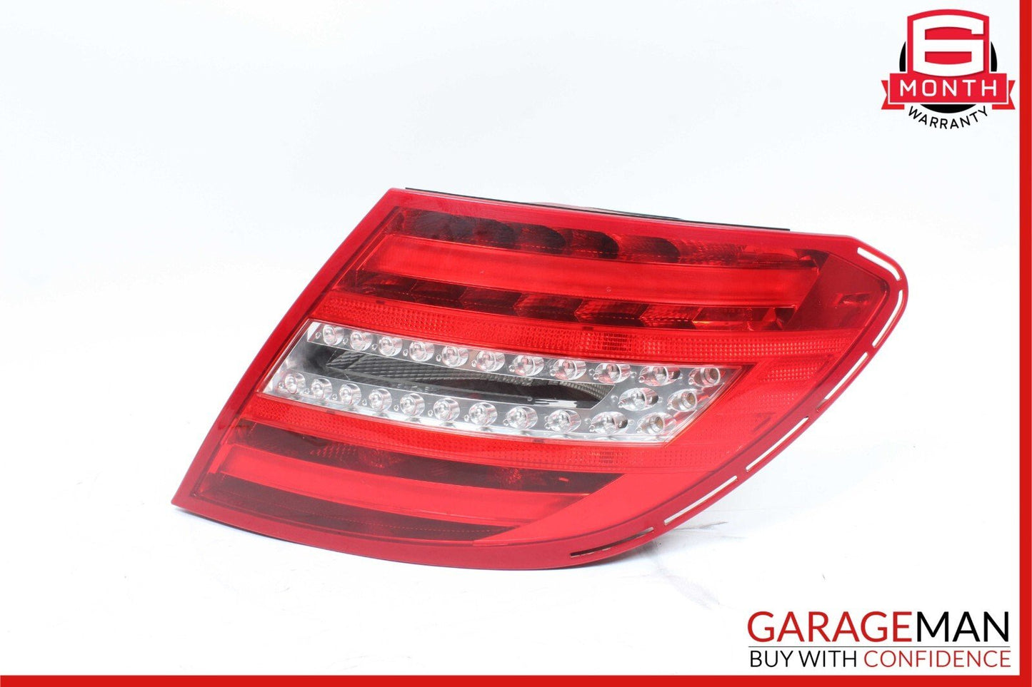12-14 Mercedes W204 C250 C350 Tail Light Lamp LED Right Passenger Side OEM