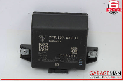 11-14 Porsche Cayenne 958 AWD Central Gateway Control Module Unit 7PP907530Q OEM
