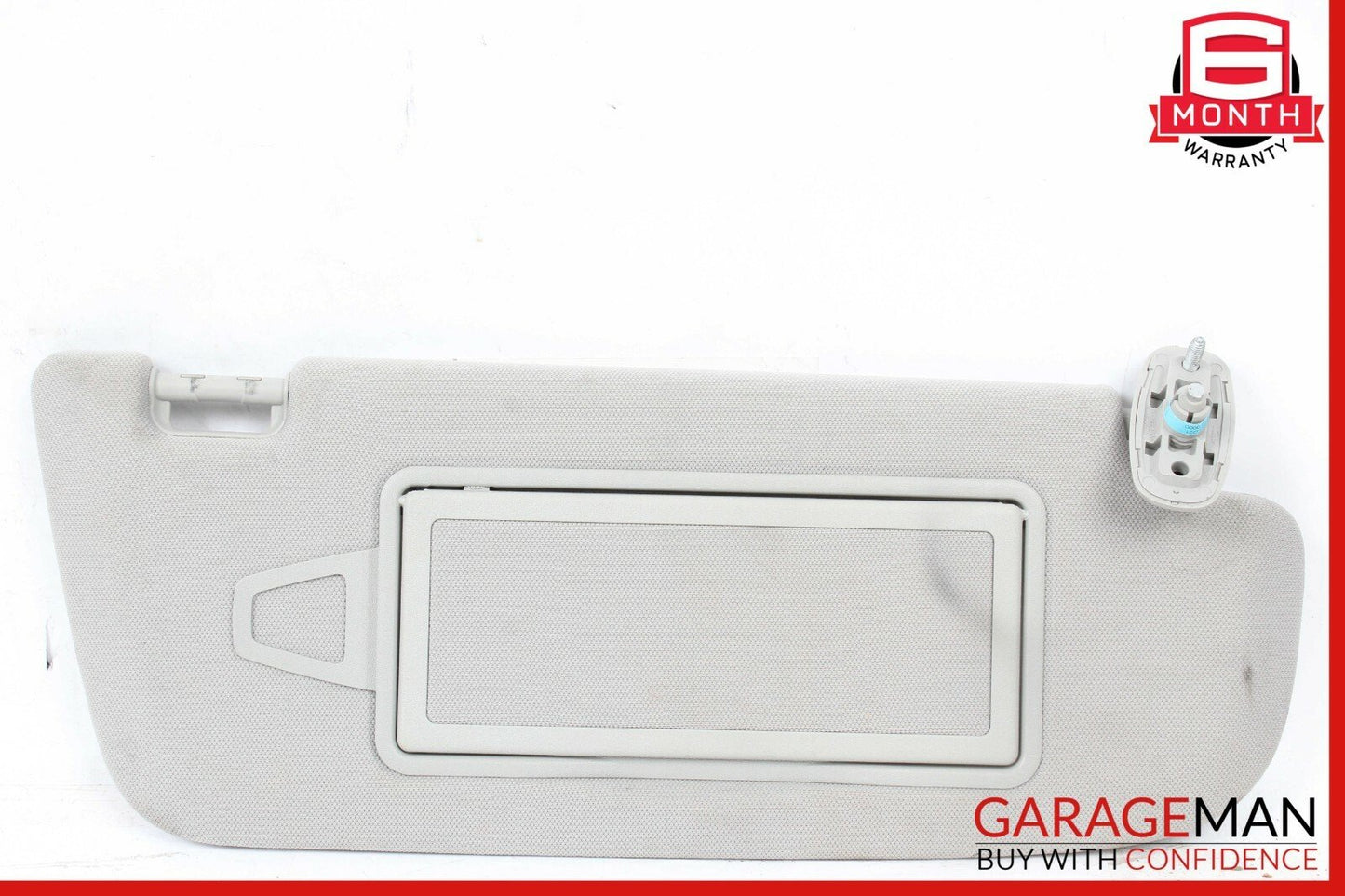 07-13 Mercedes W221 S400 Front Right Side Sun Visor Sunvisor Shade Suede Brown