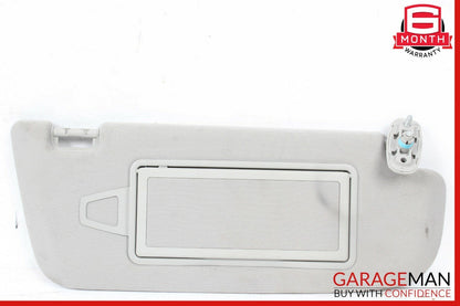 07-13 Mercedes W221 S400 Front Right Side Sun Visor Sunvisor Shade Suede Brown