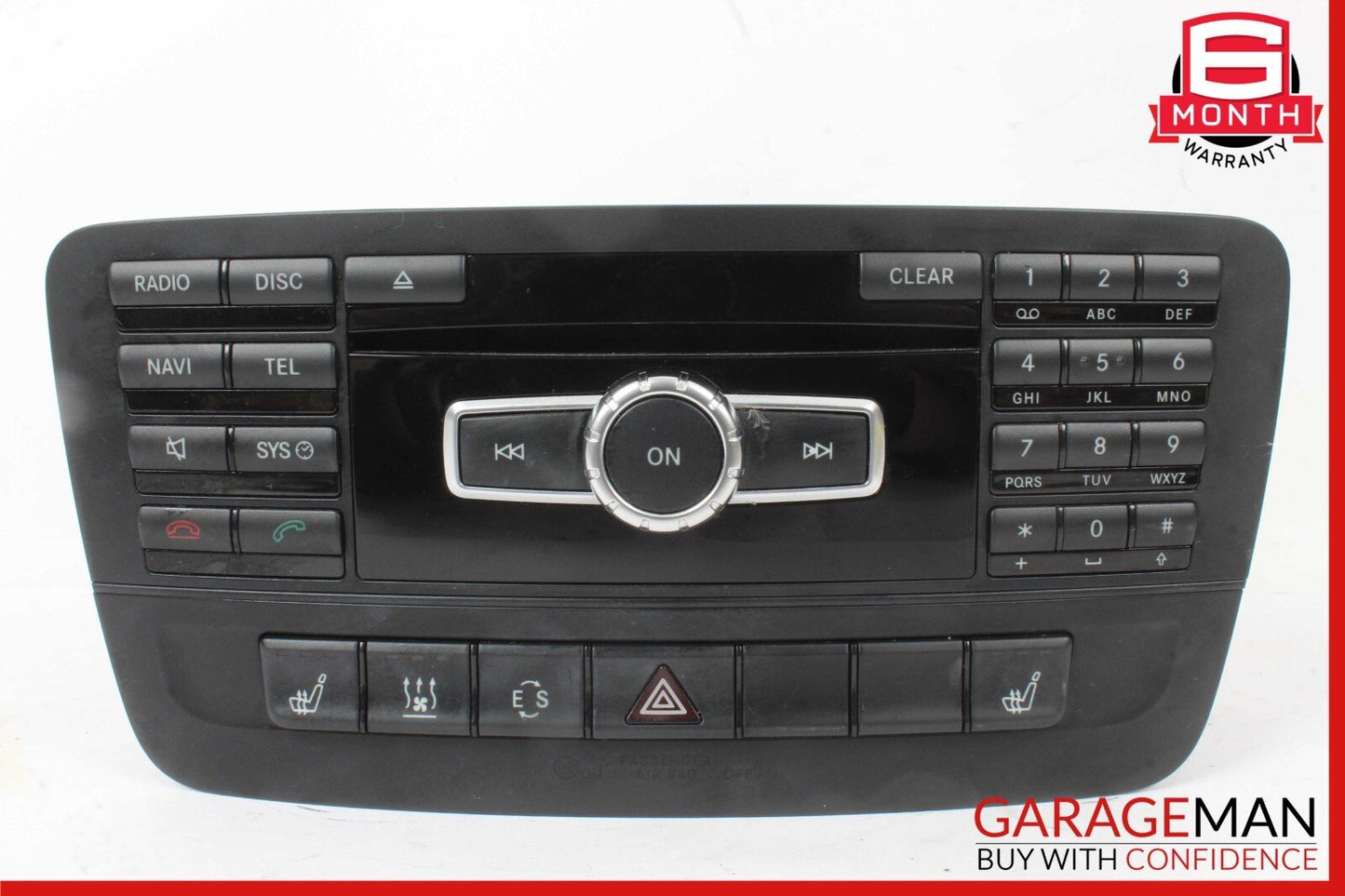 14 MERCEDES W242 W246 B-CLASS B250 RADIO GPS NAVIGATION CD STEREO RECEIVER