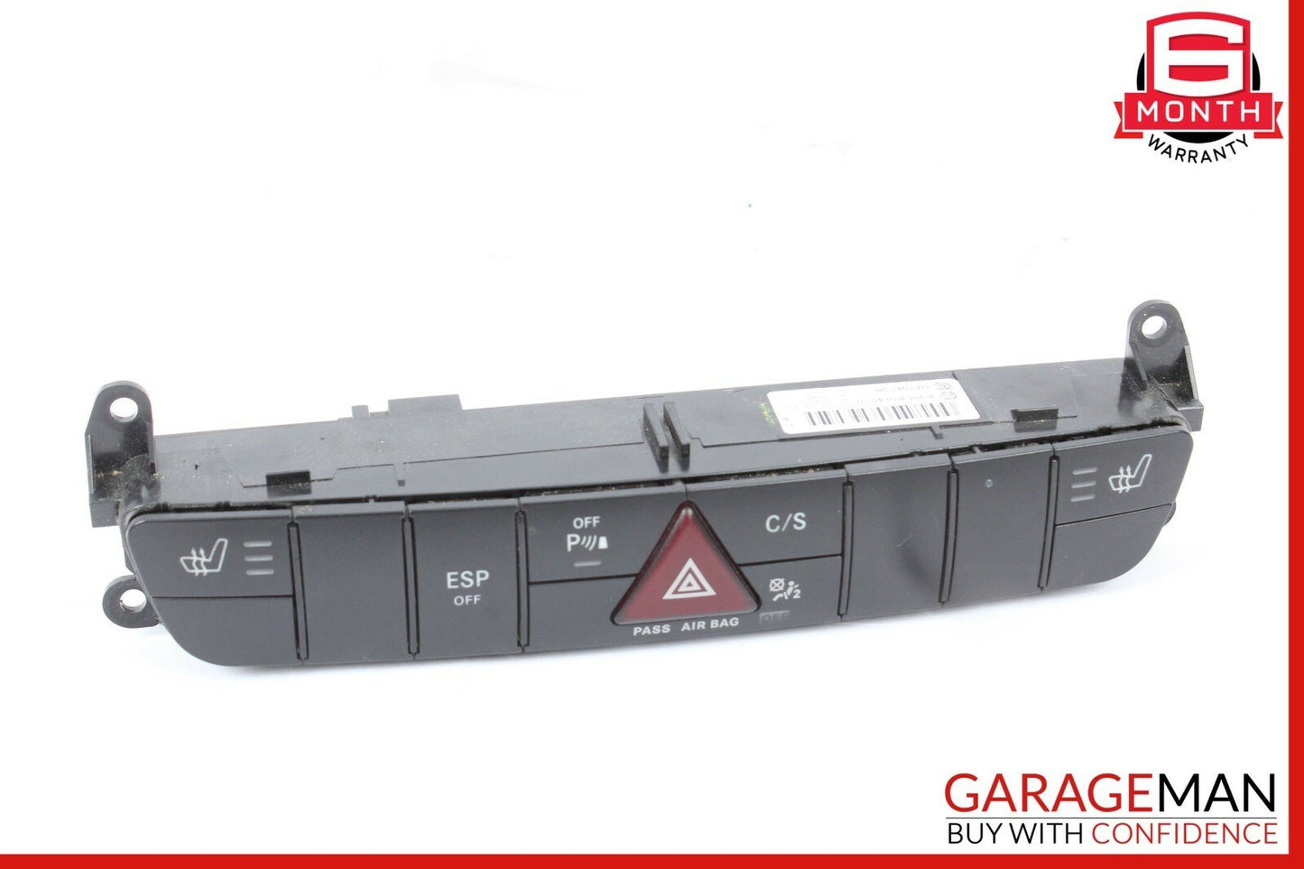 06-10 Mercedes W251 R350 R500 Center Dashboard Hazard ESP Control Switch OEM