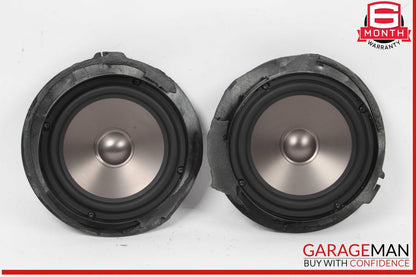 03-06 Mercedes W211 E500 Rear Left & Right Door Audio Sound Speaker Set Of 2 Pc